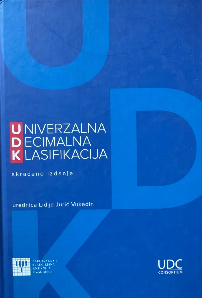 UNIVERZALNA DECIMALNA KLASIFIKACIJA