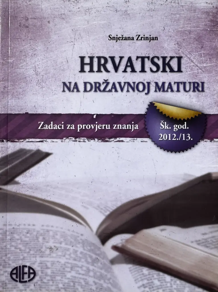 HRVATSKI NA DRŽAVNOJ MATURI 