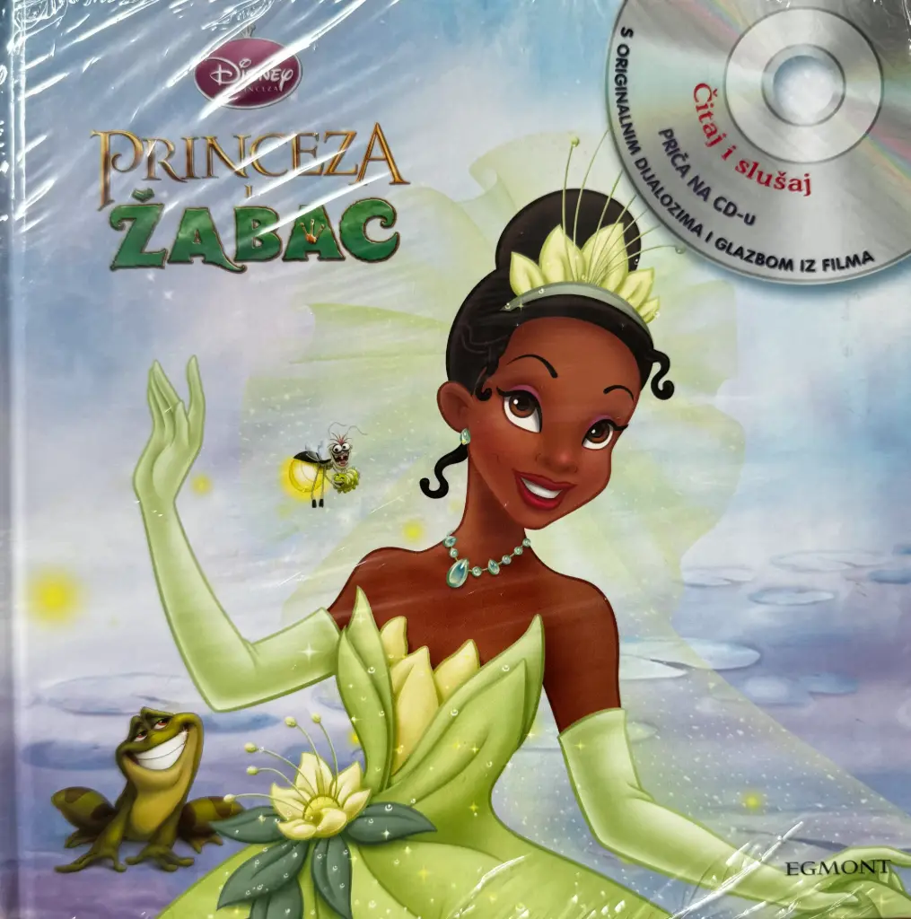 PRINCEZA I ŽABAC + CD