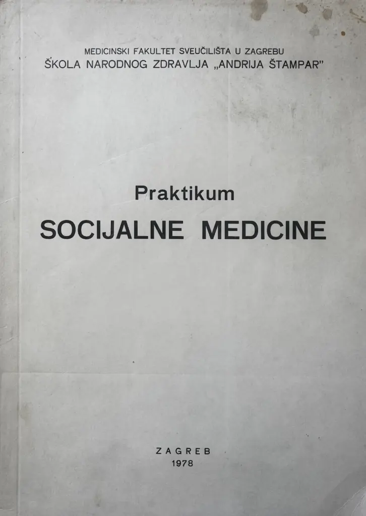 PRAKTIKUM SOCIJALNE MEDICINE