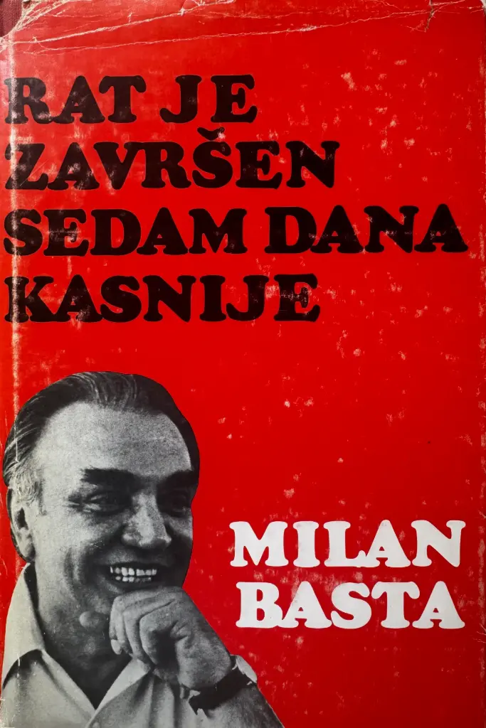 RAT JE ZAVRŠEN SEDAM DANA KASNIJE