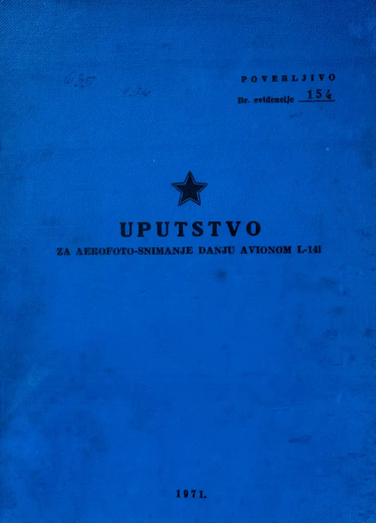 UPUTSTVO ZA AEROFOTO-SNIMANJU DANJU AVIONOM L-141