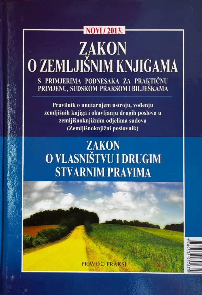 ZAKON O ZEMLJIŠNIM KNJIGAMA