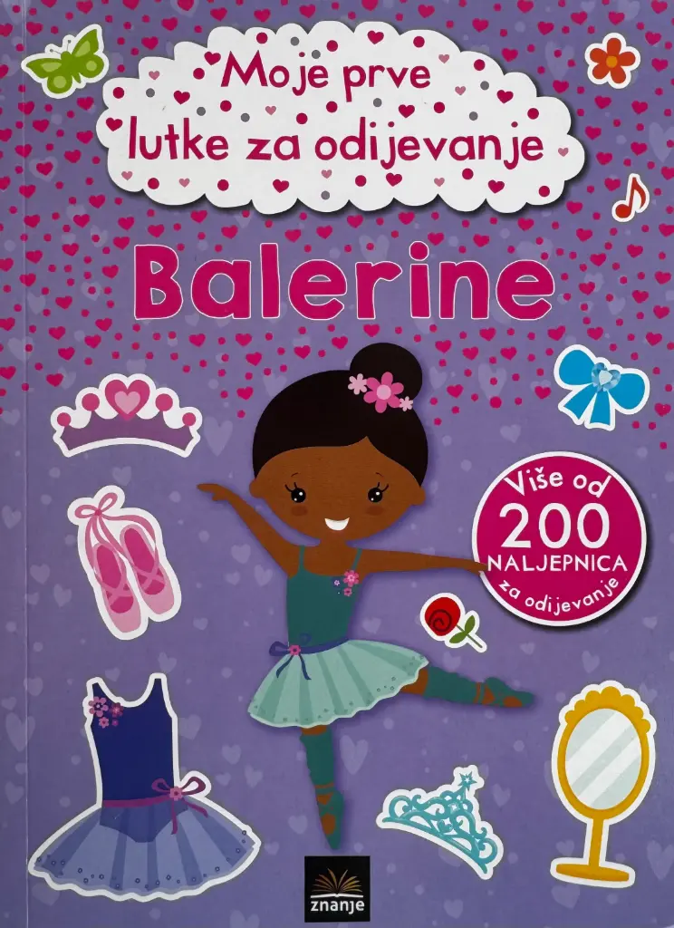 MOJE PRVE LUTKE ZA ODIJEVANJE: BALERINE