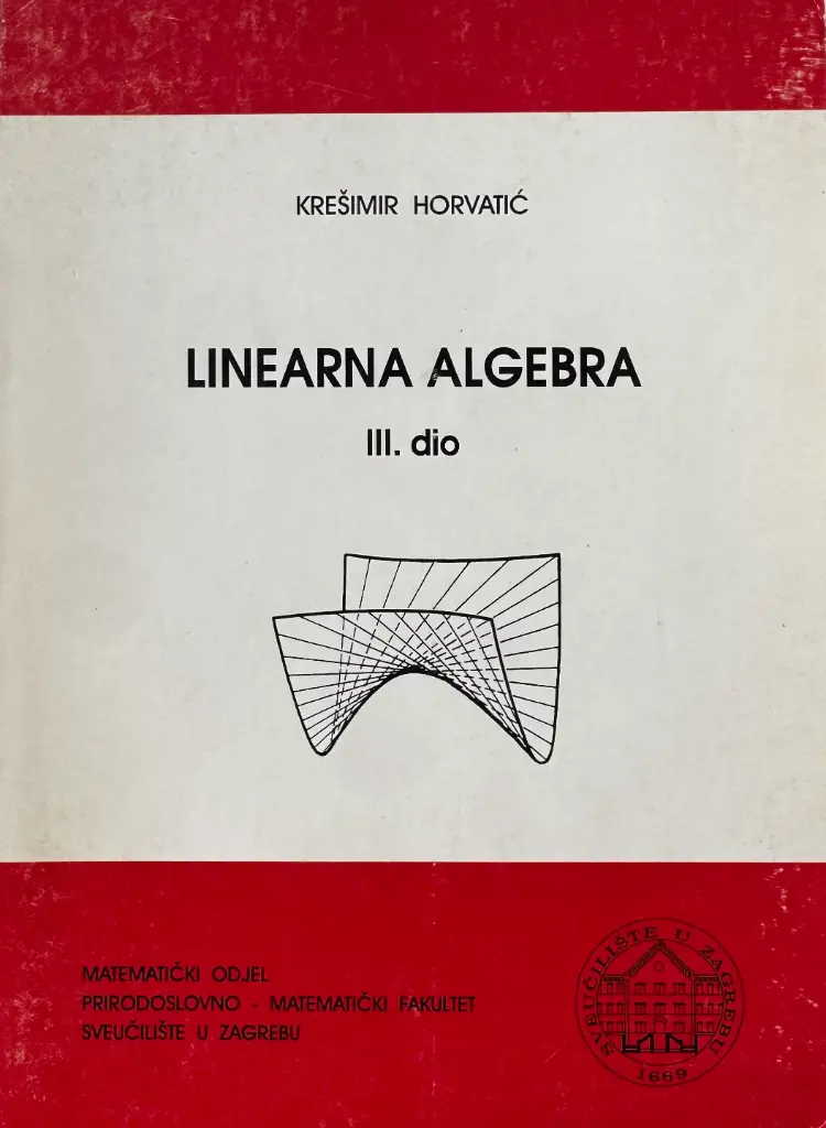 LINEARNA ALGEBRA III. DIO