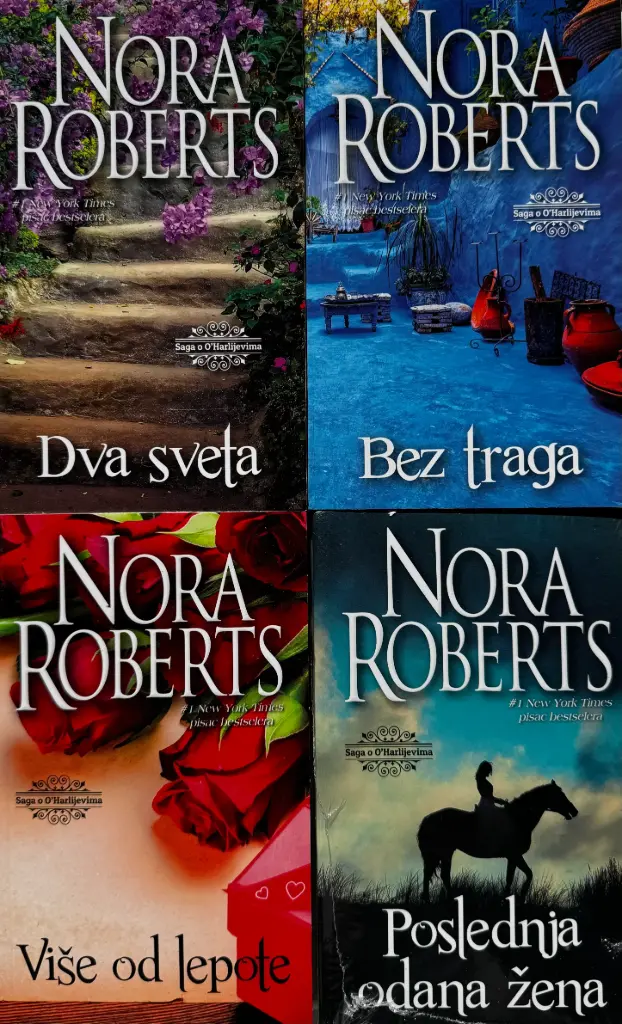 SAGA O OHARLIJEVIMA 1-4 KOMPLET