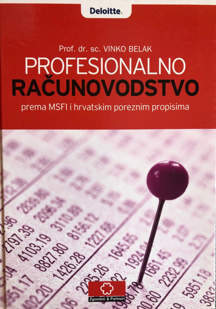 PROFESIONALNO RAČUNOVODSTVO PREMA MSFI I HRVATSKIM ...