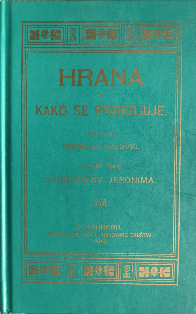 HRANA I KAKO SE PRIREDJUJE