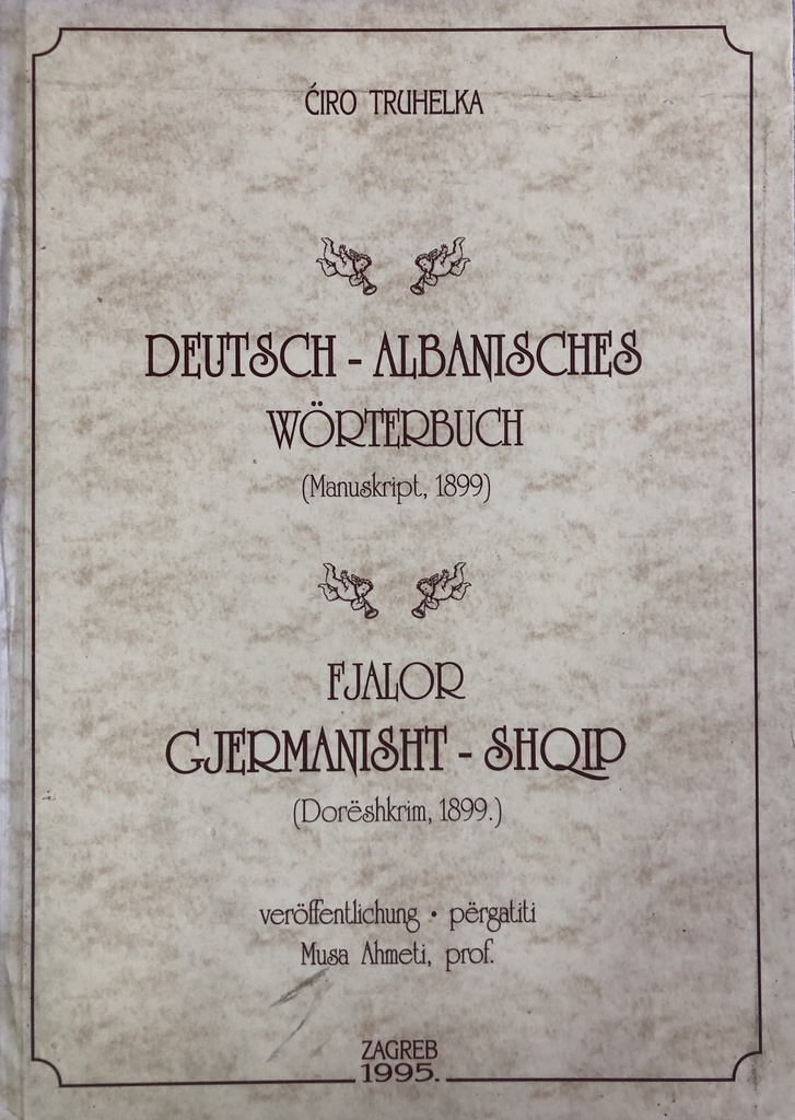 DEUTSCH-ALBANISCHES WORTENBUCH