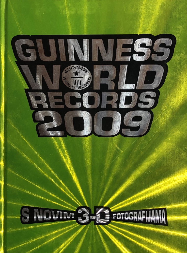GUINNESS WORLD RECORDS 2009 SNOVIM 3-D FOTOGRAFIJAMA