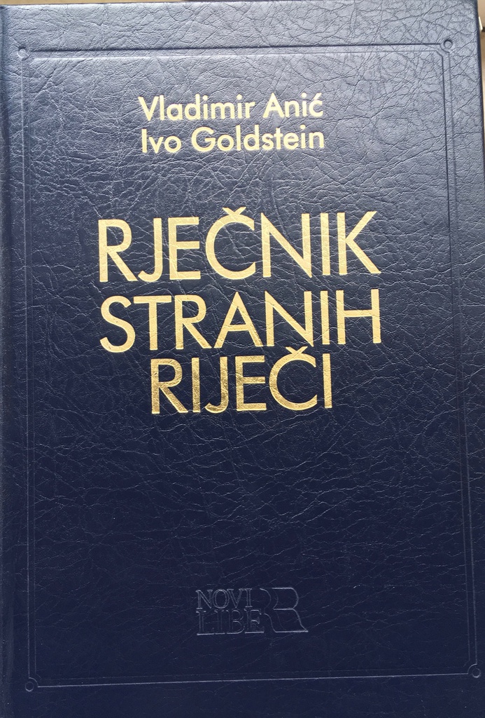 RJEČNIK STRANIH RIJEČI  