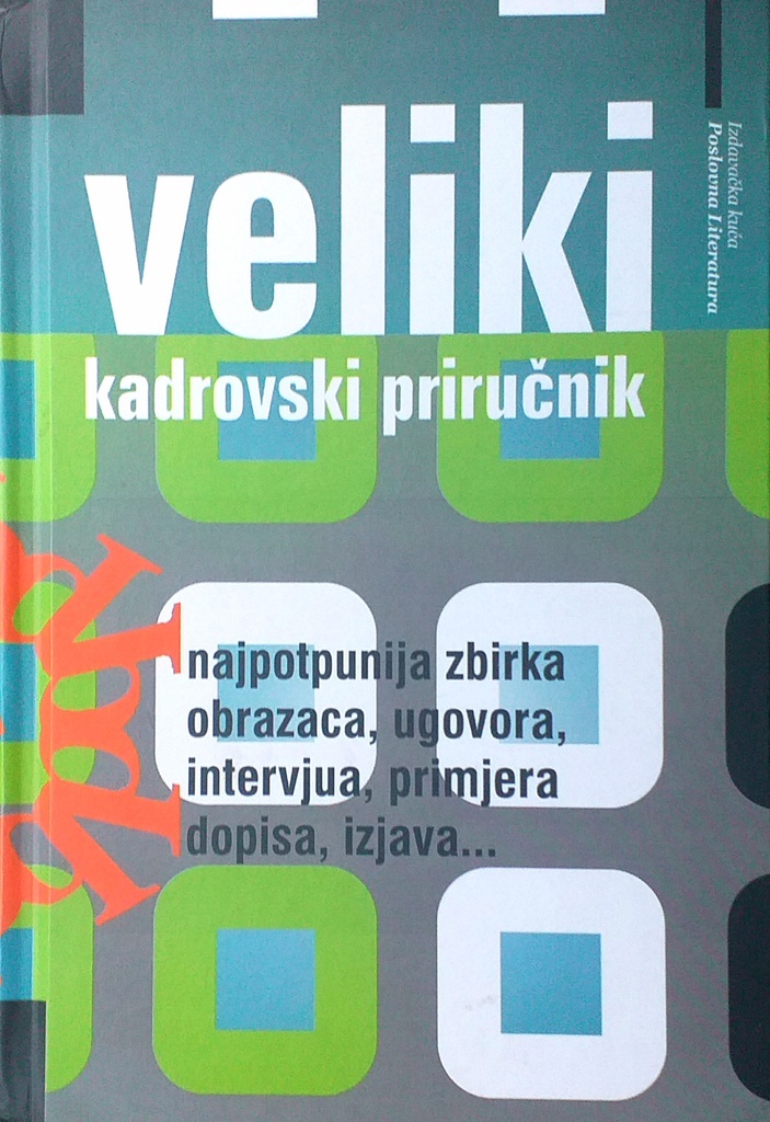 VELIKI KADROVSKI PRIRUČNIK