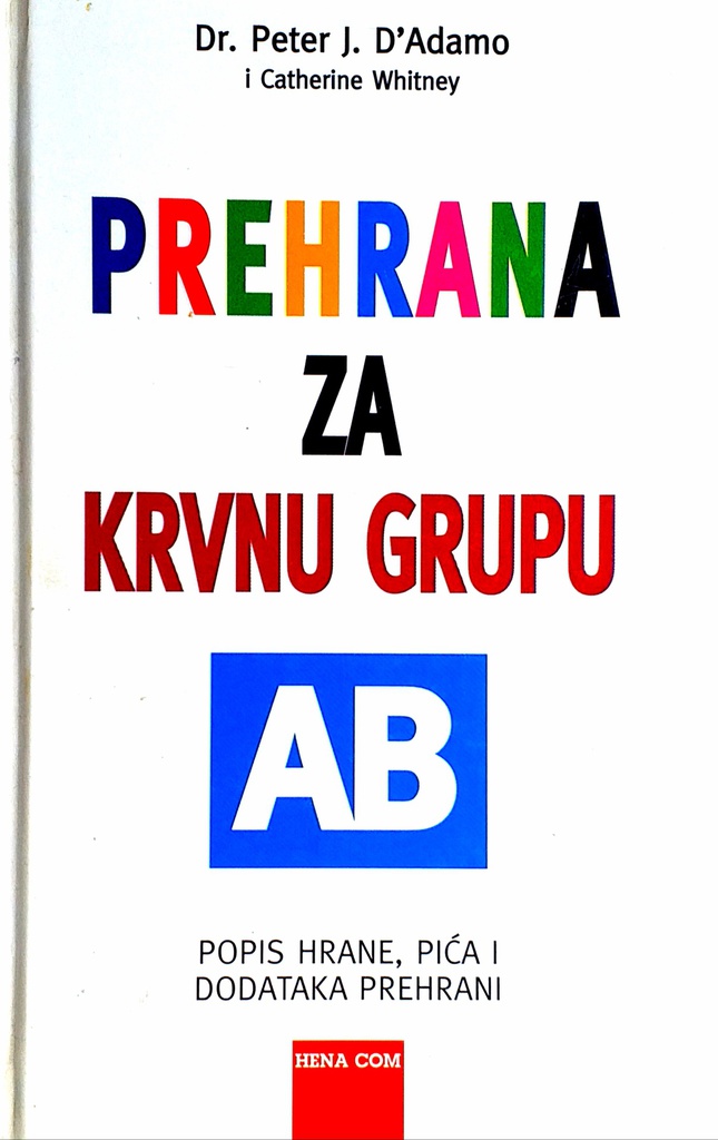 PREHRANA ZA KRVNU GRUPU AB