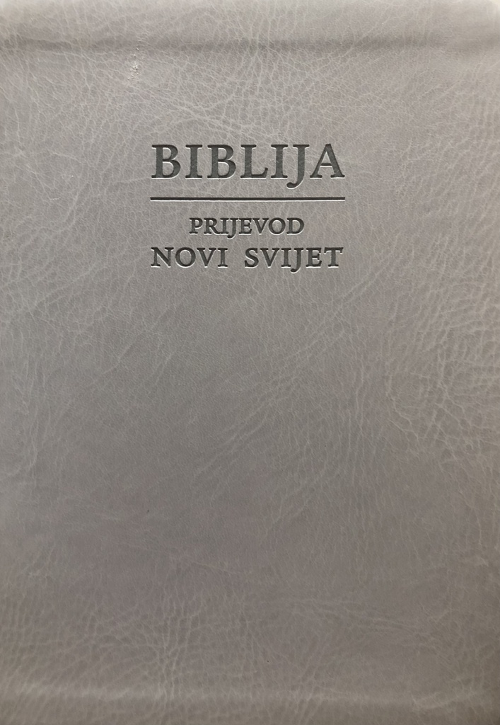 BIBLIJA- PRIJEVOD NOVI SVIJET
