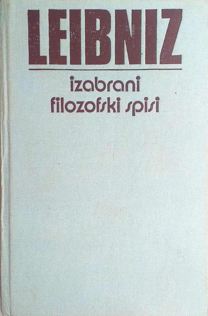 IZABRANI FILOZOFSKI SPISI
