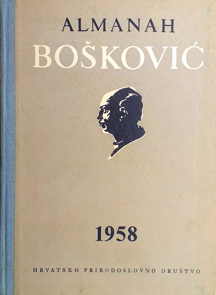 BOŠKOVIĆ: ALMANAH HRVATSKOGA PRIRODOSLOVNOG DRUŠTVA