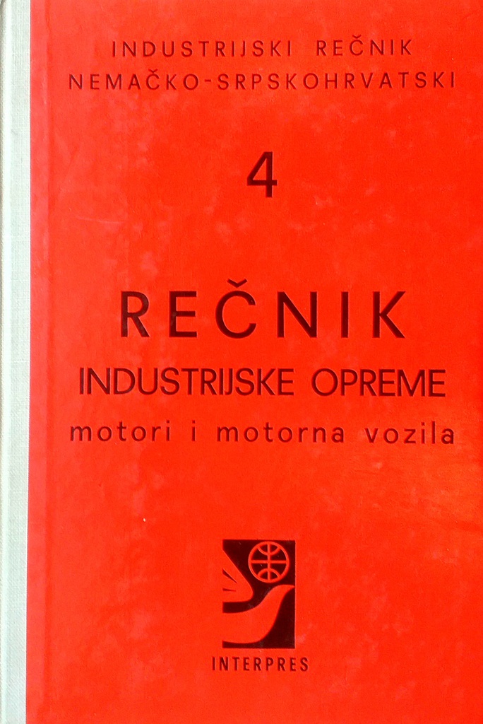 INDUSTRIJSKI REČNIK NEMAČKO-SRPSKOHRVATSKI 4