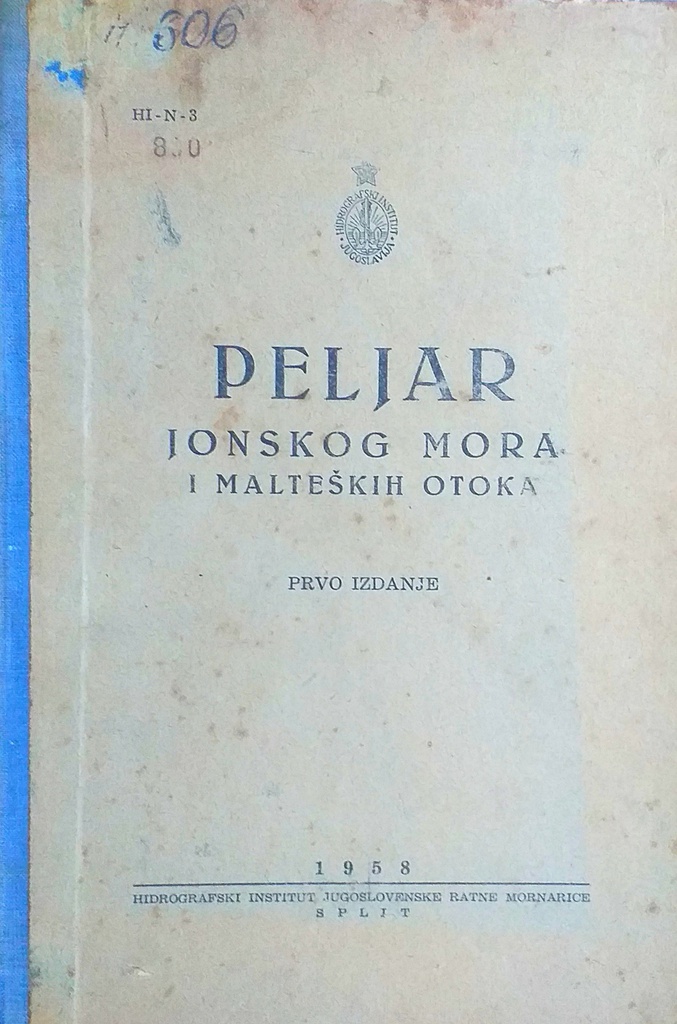 PELJAR JONSKOG MORA I MALTEŠKIH OTOKA