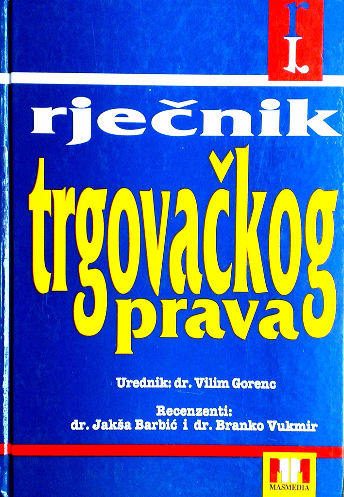 RJEČNIK TRGOVAČKOG PRAVA