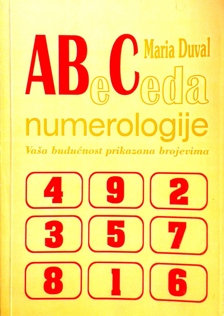 ABECEDA NUMEROLOGIJE