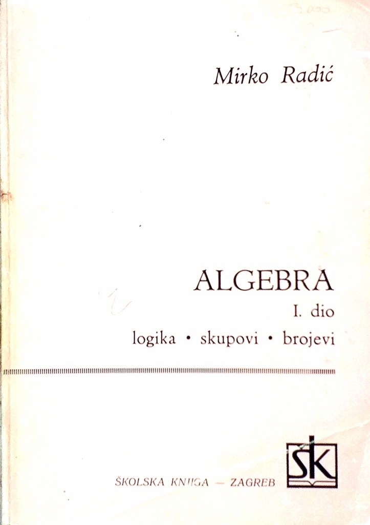 ALGEBRA I. DIO