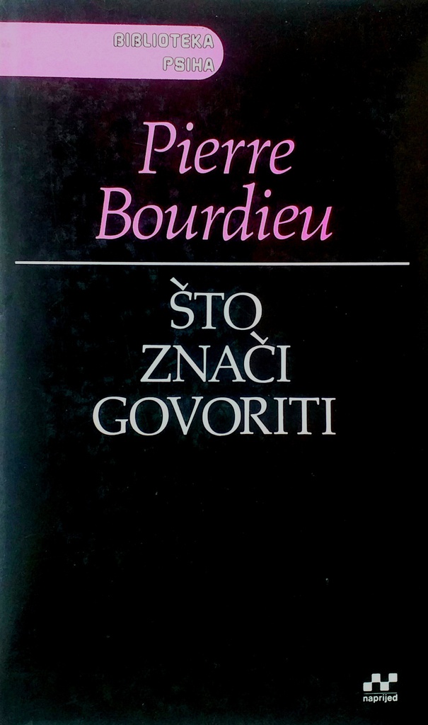 ŠTO ZNAČI GOVORITI