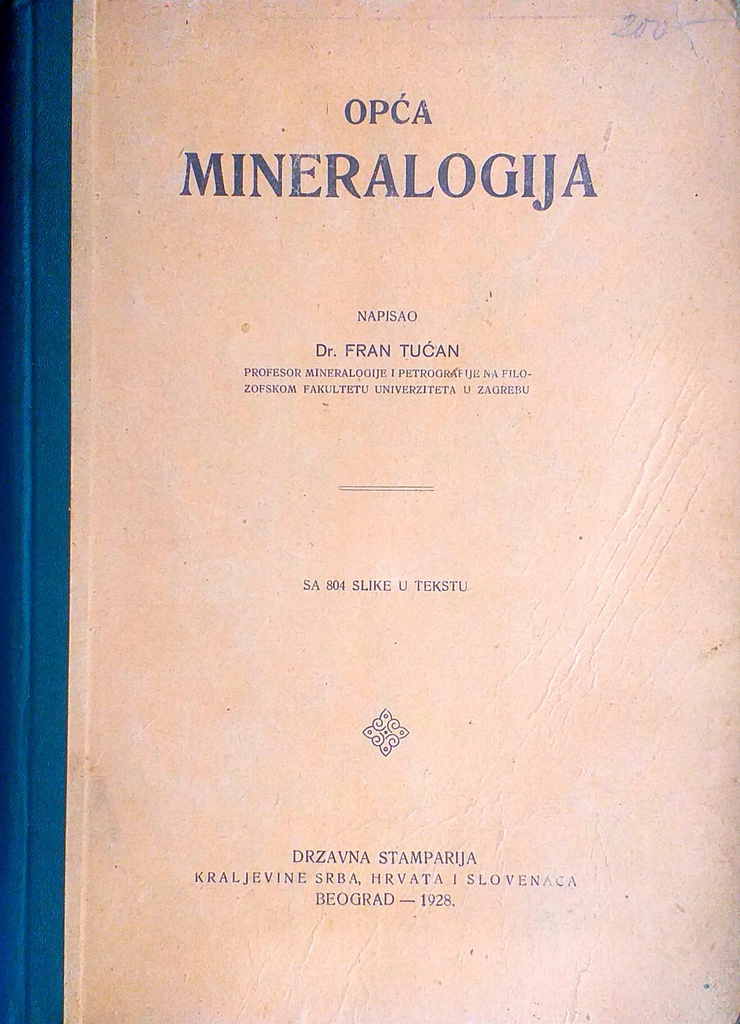 OPĆA MINERALOGIJA