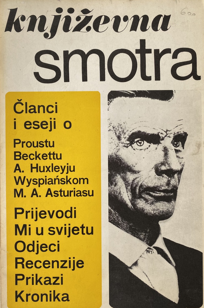 KNJIŽEVNA SMOTRA BR.1/1969.