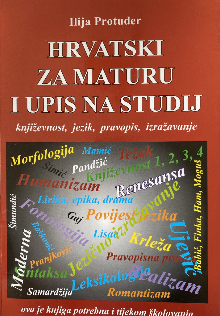 HRVATSKI ZA MATURU I UPIS NA STUDIJ