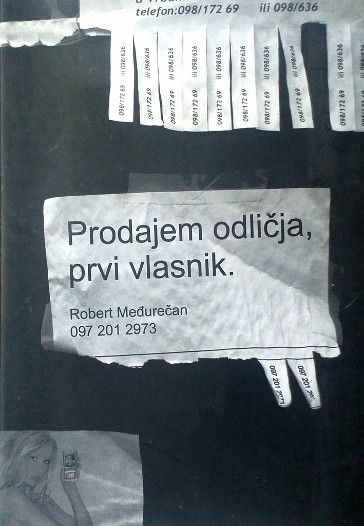 PRODAJEM ODLIČJA, PRVI VLASNIK.