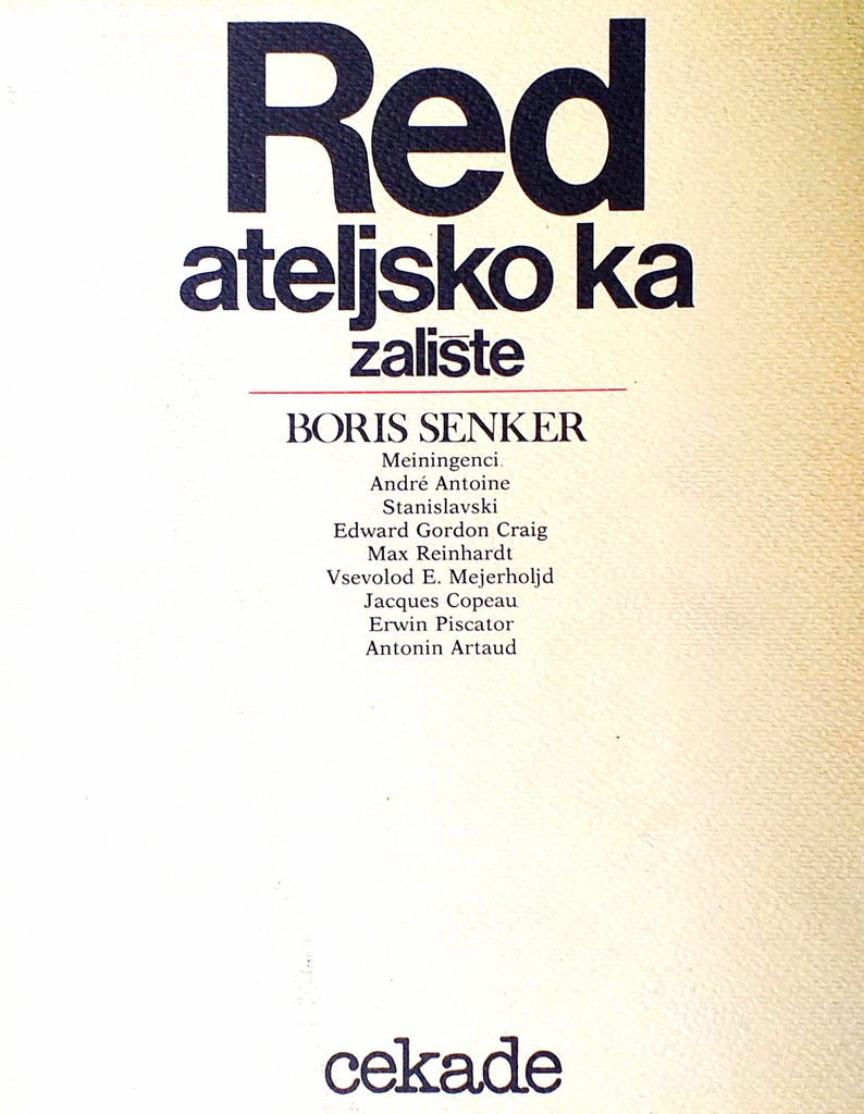 REDATELJSKO KAZALIŠTE