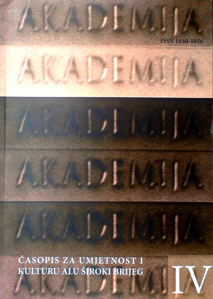 ČASOPIS ZA UMJETNOST I KULTURU ALU ŠIROKI BRIJEG IV.