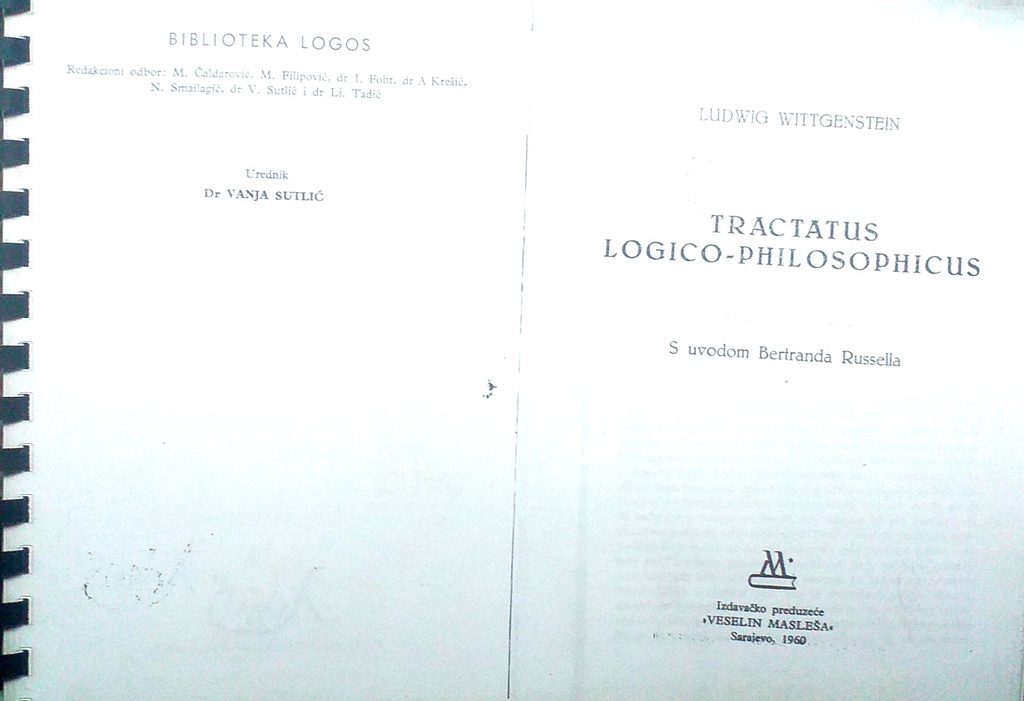 TRACTATUS LOGICO-PHILOSOPHICUS