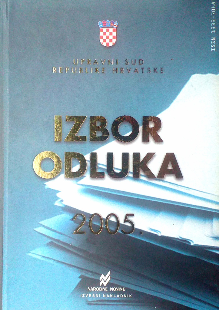 IZBOR ODLUKA 2005.