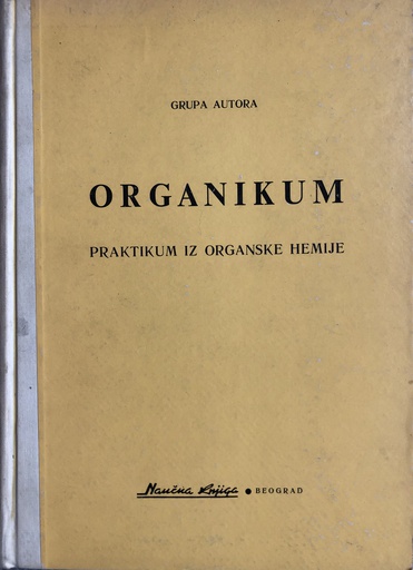 [A-06-3B] ORGANIKUM - PRAKTIKUM IZ ORGANSKE HEMIJE