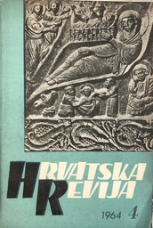 [A-07-5A] HRVATSKA REVIJA - 1964 4