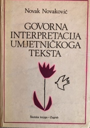 [A-07-3A] GOVORNA INTERPRETACIJA UMJETNIČKOG TEKSTA