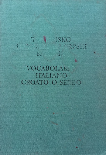 [A-08-2B] TALIJANSKO-HRVATSKI ILI SRPSKI RJEČNIK