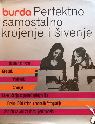 [A-08-2B] BURDA - PERFEKTNO SAMOSTALNO KROJENJE I ŠIVENJE