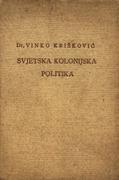 [A-09-4B] SVJETSKA KOLONIJSKA POLITIKA