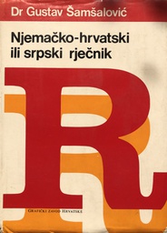 [A-09-4A] NJEMAČKO HRVATSKI ILI SRPSKI RJEČNIK