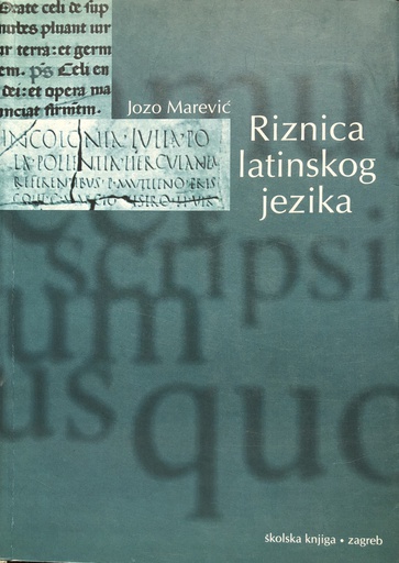 [A-09-4A] RIZNICA LATINSKOG JEZIKA