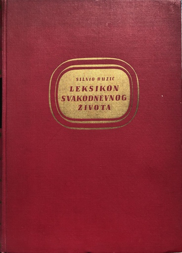 [A-09-3A] LEKSIKON SVAKODNEVNOG ŽIVOTA I