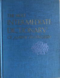 [A-04-3B] INTERMEDIATE DICTIONARY OF AMERICAN ENGLISH