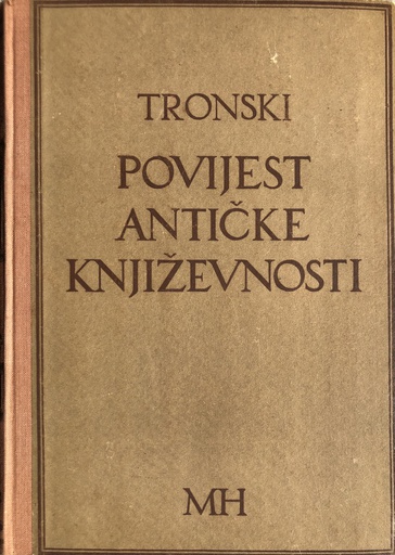 [A-10-4B] POVIJEST ANTIČKE KNJIŽEVNOSTI