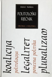 [A-10-4A] POLITOLOŠKI RJEČNIK- DRŽAVA I POLITIKA