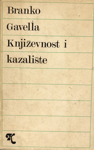 [A-10-3A] KNJIŽEVNOST I KAZALIŠTE
