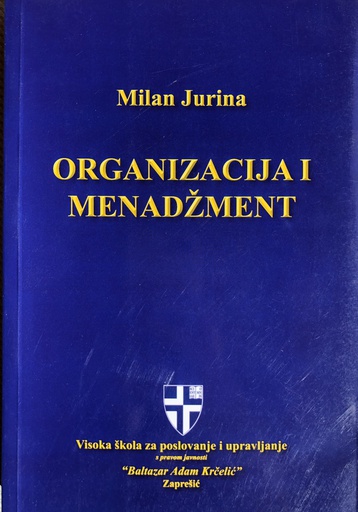 [A-11-4B] ORGANIZACIJA I MENADŽMENT