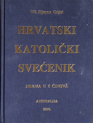 [A-09-1B] HRVATSKI KATOLIČKI SVEĆENIK