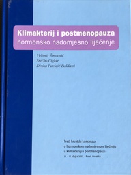 [A-09-1A] KLIMAKTERIJ I POSTMENOPAUZA - HORMONSKO NADOMJESNO LIJEČENJE